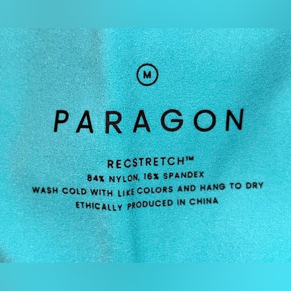 Paragon Fitwear RecStretch SculptSeam Plus Legging + Defy Bra in Juicy Sz M - Picture 7 of 8